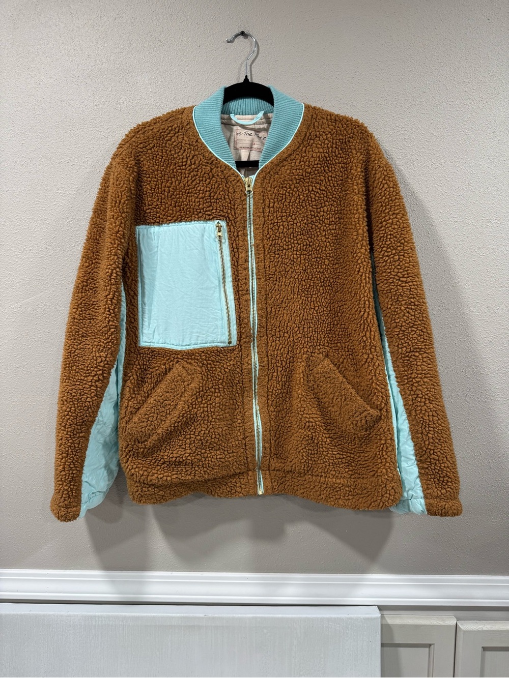 Free People Women’s Rivington Sherpa Jacket - Picture 2 of 6